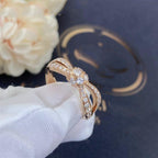 Loco LIENS PINK GOLD DIAMOND RING
