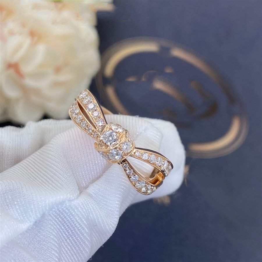 Loco LIENS PINK GOLD DIAMOND RING