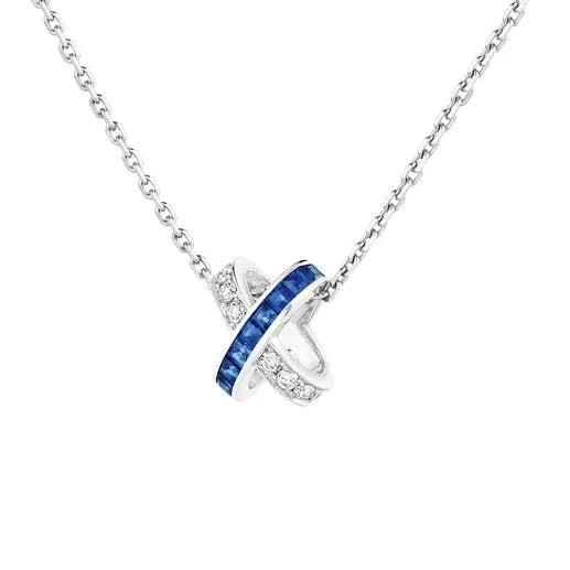 Loco LIENS DIAMOND SILVER NECKLACE