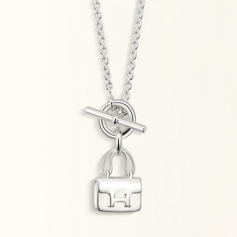 Loco POP H PEDANT SILVER NECKLACE