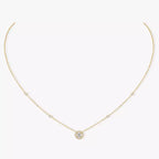 [Loco jewelrys]Diamond Necklace 0,20ct Brilliant Shape Joy