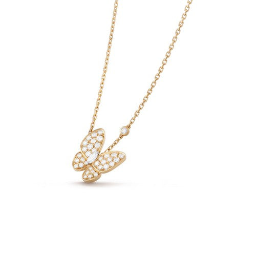 Loco BUTTERFLY DIAMOND NECKLACE