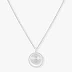 [Loco jewelrys]LUCKY MOVE MM SILVER DIAMOND NECKLACE