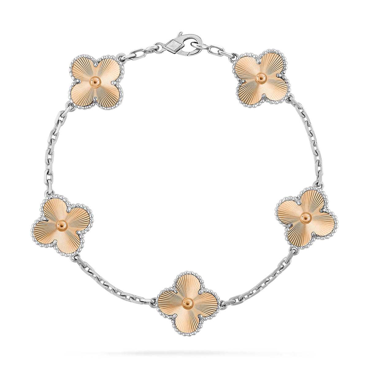 [Loco ]New  CLOVER 5 MOTIF LASER BRACELET COLLECTION