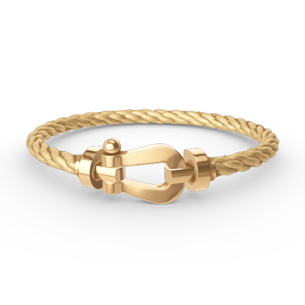Loco FORCE LARGE HORSESHOE NO DIAMOND BRACELET GOLD