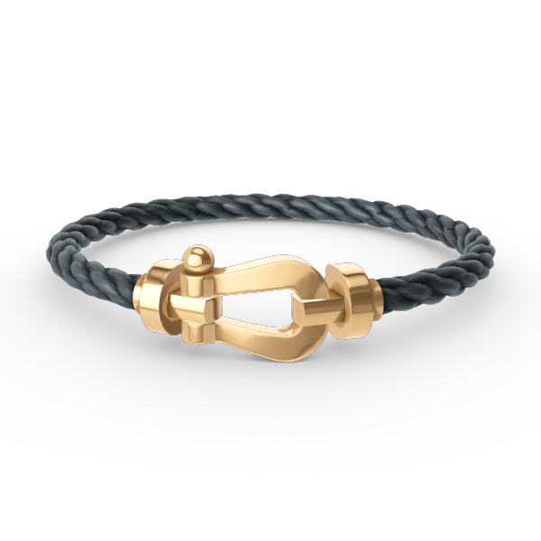 Loco FORCE LARGE HORSESHOE NO DIAMOND BRACELET GOLD
