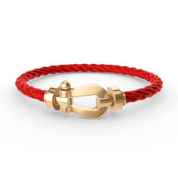Loco FORCE LARGE HORSESHOE NO DIAMOND BRACELET GOLD