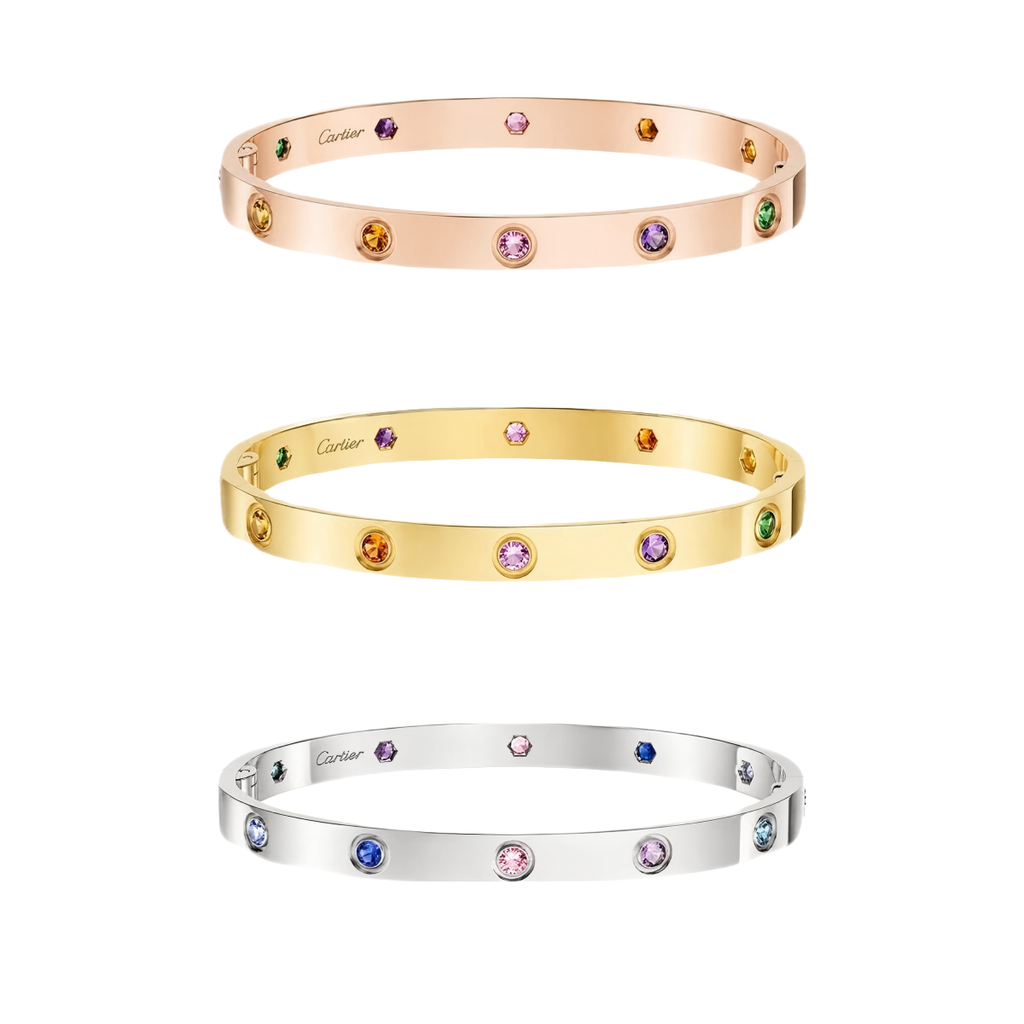 [Loco ] 2026 RAINBOW LOVE BRACELET 6.1MM  10 DIAMONDS