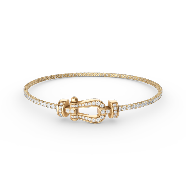 Loco FORCE  HORSESHOE  DIAMOND TENNIS BRACELET