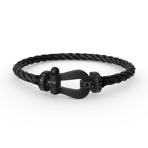 Loco FORCE LARGE SERIES HORSESHOE BLACK SAMURAI BRACELET
