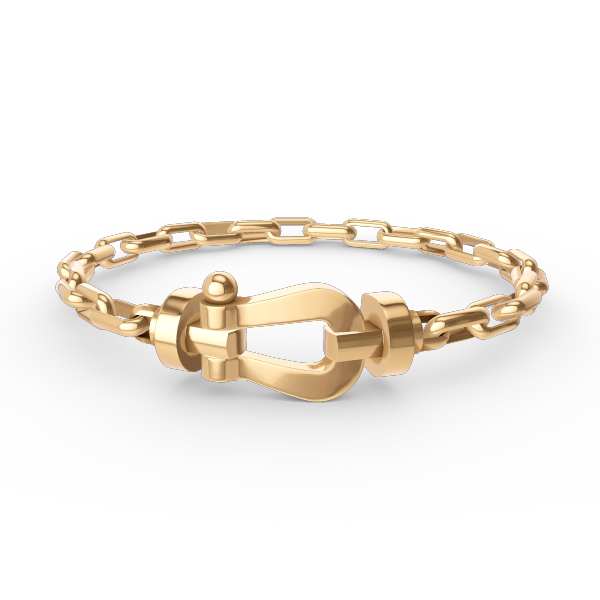 Loco FORCE LARGE HORSESHOE CLASP  METAL BRACELET