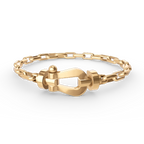 Loco FORCE LARGE HORSESHOE CLASP  METAL BRACELET