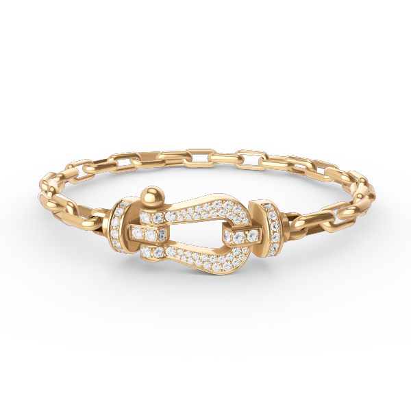 Loco FORCE LARGE HORSESHOE CLASP  METAL BRACELET