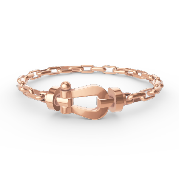 Loco FORCE LARGE HORSESHOE CLASP  METAL BRACELET
