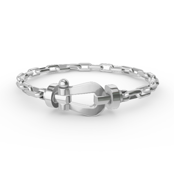 Loco FORCE LARGE HORSESHOE CLASP  METAL BRACELET