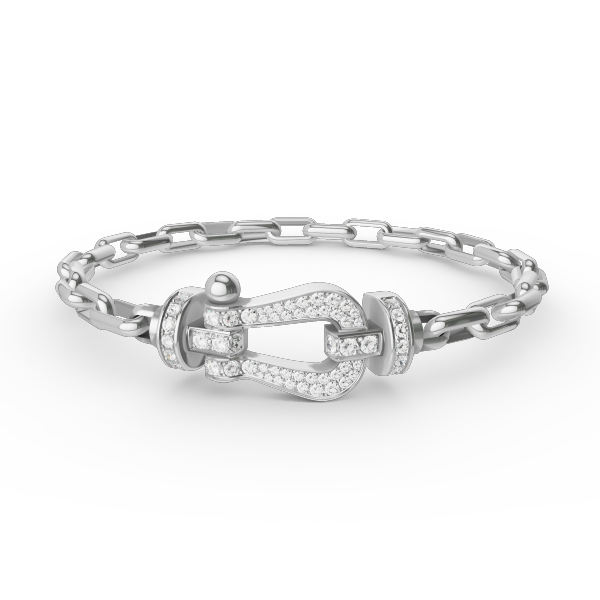 Loco FORCE LARGE HORSESHOE CLASP  METAL BRACELET
