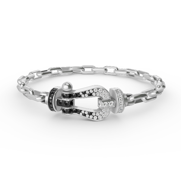 Loco FORCE LARGE HORSESHOE CLASP  METAL BRACELET