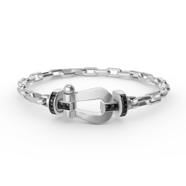 Loco FORCE LARGE HORSESHOE CLASP  METAL BRACELET