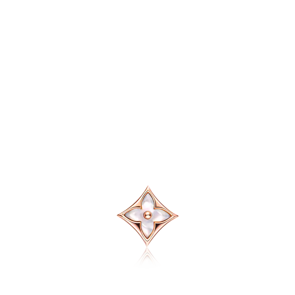 Loco STAR MOP PINK GOLD EARRINGS