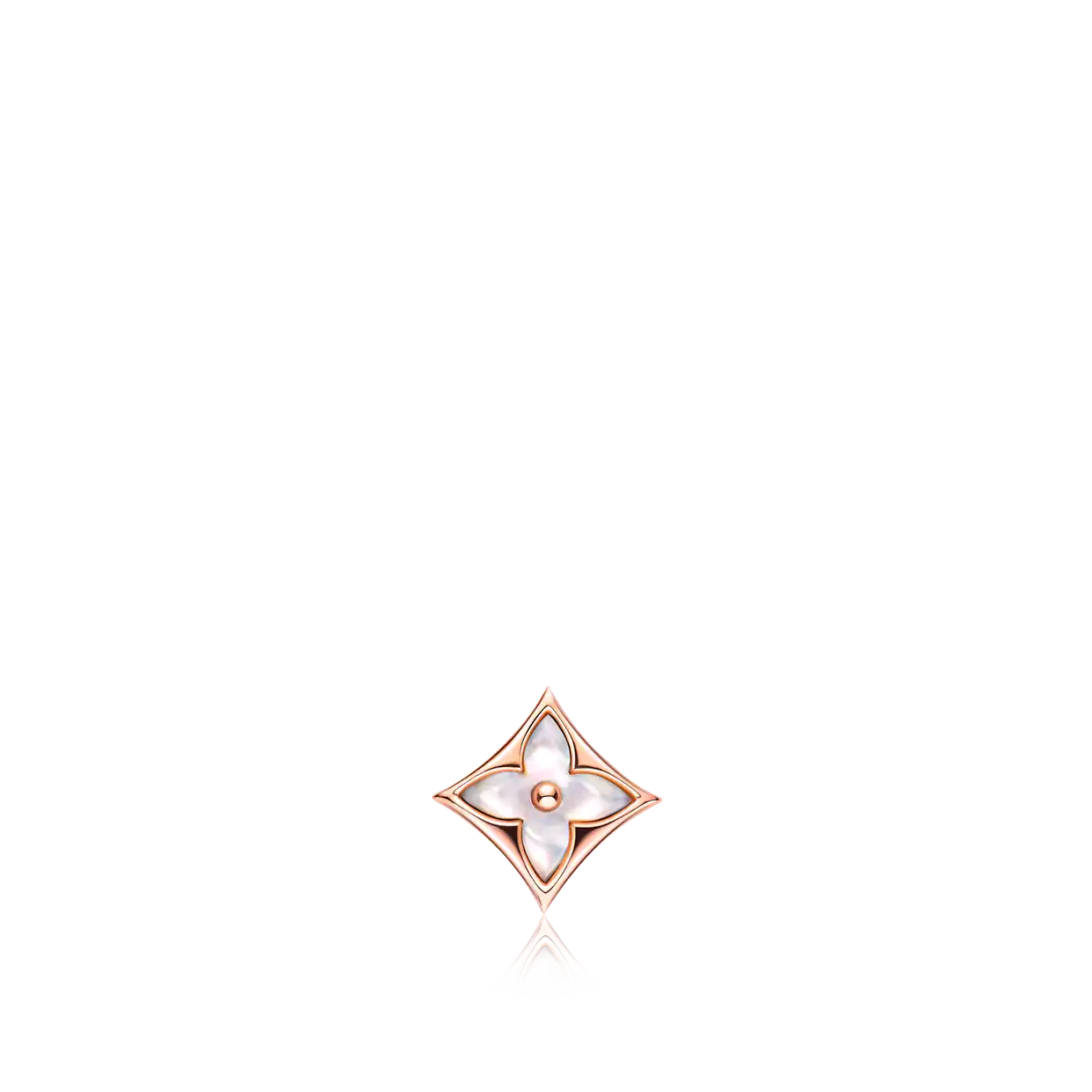 Loco STAR MOP PINK GOLD EARRINGS