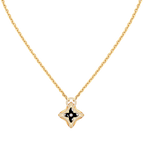 Loco STAR PEDANT PINK GOLD DIAMOND NECKLACE