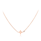 Loco BLOSSOM PENDANT PINK GOLD AND DIAMOND