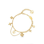 Loco BLOOMING PINK GOLD MOP BRACELET