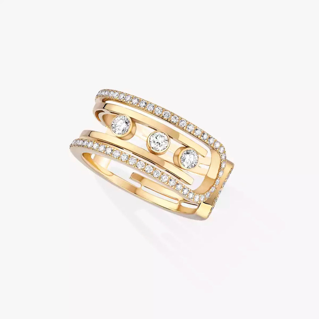 [Loco jewelrys]Move 10th Diamond Ring in Gold
