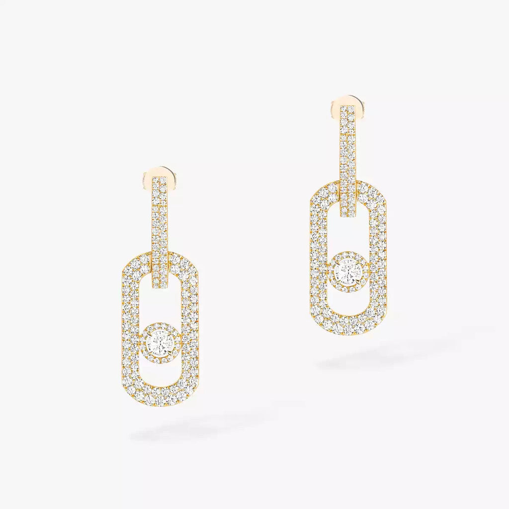 [Loco jewelrys]So Move XL Pave_-Set Diamond Pendant Earrings