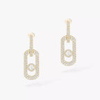 [Loco jewelrys]So Move XL Pave_-Set Diamond Pendant Earrings