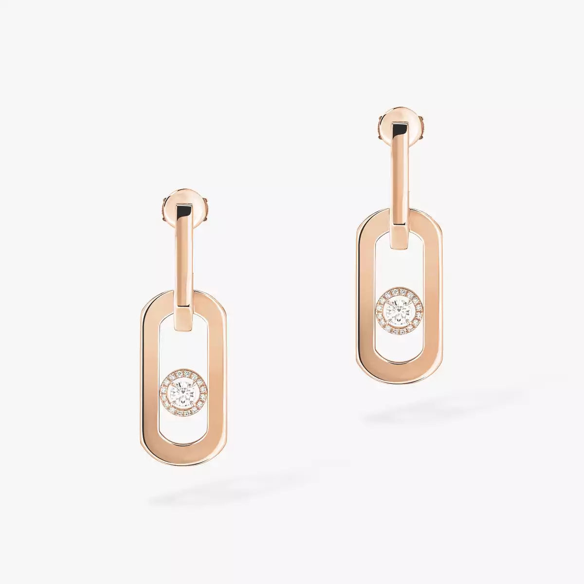 [Loco jewelrys] So Move XL Diamond Hoop Earring