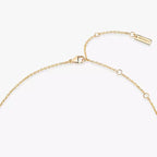 [Loco jewelrys]Lucky Eye Diamond Necklace in Rose Gold and Turquoise