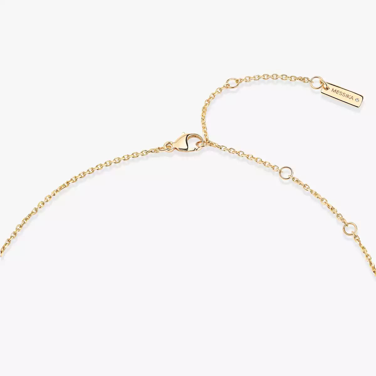 [Loco jewelrys]Lucky Eye Diamond Necklace in Rose Gold and Turquoise