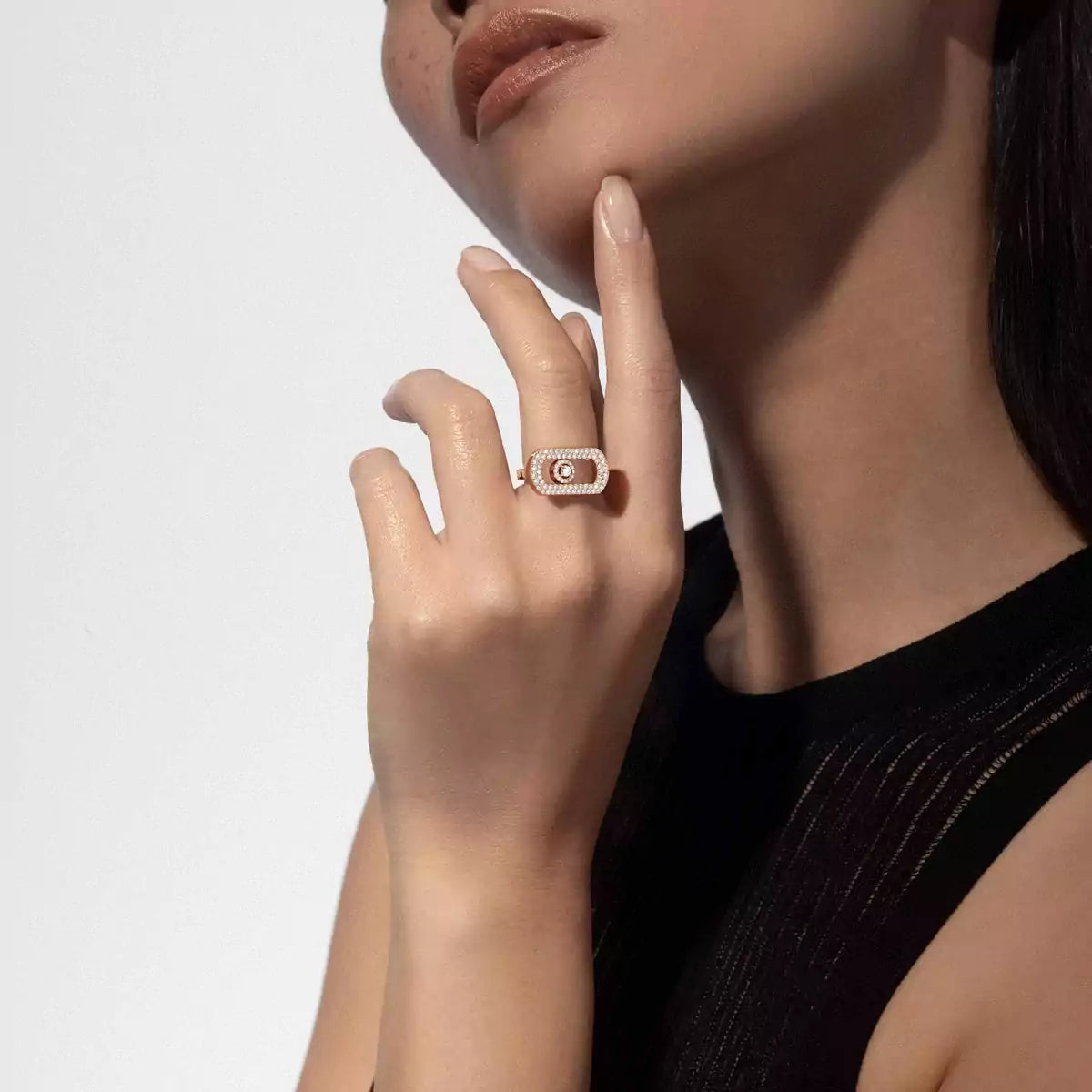 [Loco jewelrys]So Move Pave_-Set Diamond Ring