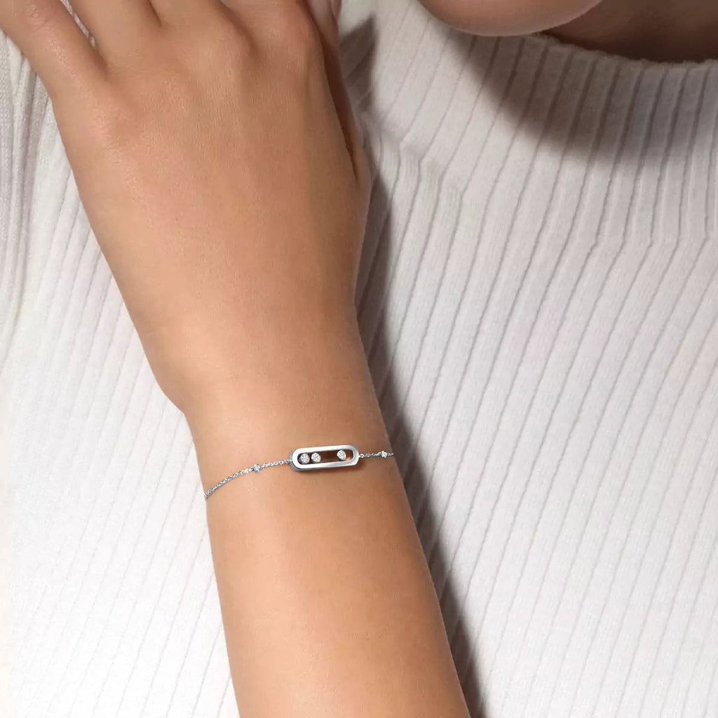 [Loco jewelrys]Baby Move Diamond Bracelet