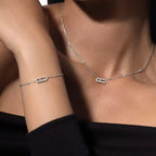 [Loco jewelrys]Diamond Necklace Move Uno
