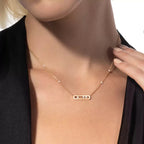 [Loco jewelrys] Baby Move Gold Diamond Necklace