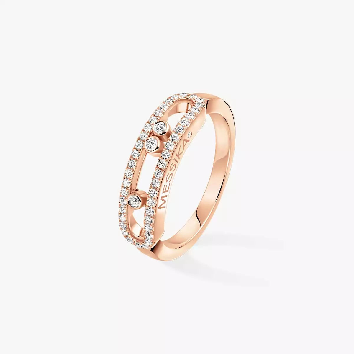 [Loco jewelrys] Baby Move Gold Diamond Pave_ Ring