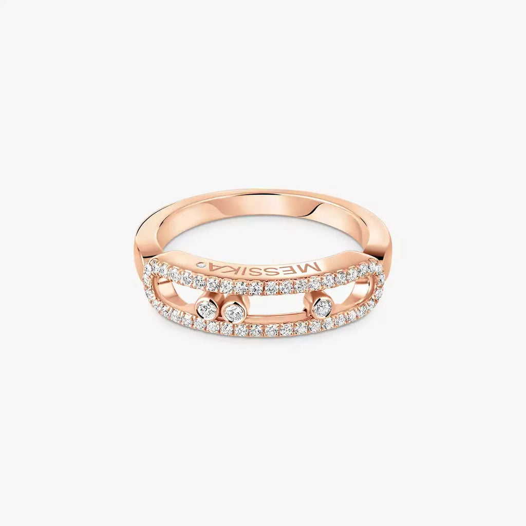 [Loco jewelrys] Baby Move Gold Diamond Pave_ Ring