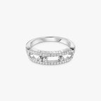 [Loco jewelrys] Baby Move Gold Diamond Pave_ Ring