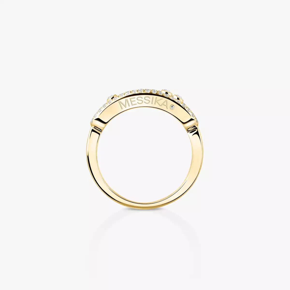 [Loco jewelrys] Baby Move Gold Diamond Pave_ Ring