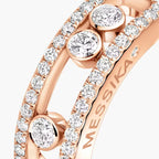 [Loco jewelrys] Move Gold Diamond Pave_ Ring