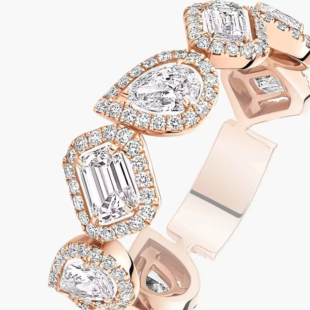 [Loco jewelrys]Diamond Wedding Ring My Twin