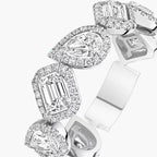 [Loco jewelrys]Diamond Wedding Ring My Twin