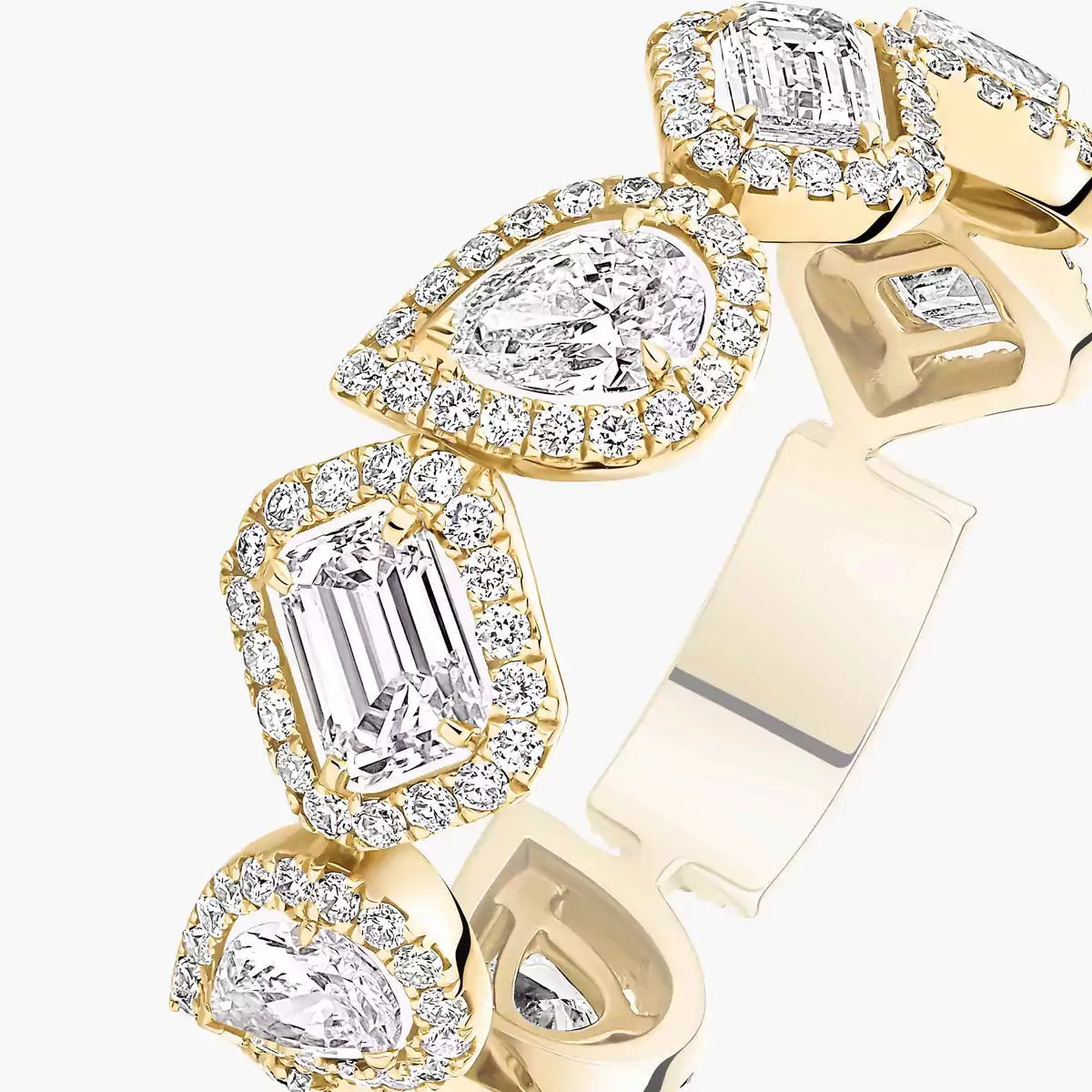[Loco jewelrys]Diamond Wedding Ring My Twin