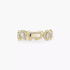 [Loco jewelrys]Diamond Wedding Ring My Twin
