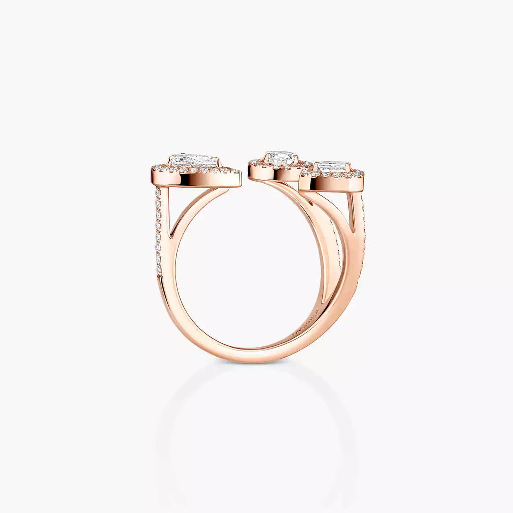 [[Loco jewelrys] Diamond Ring 0,25ct My Twin Trilogy