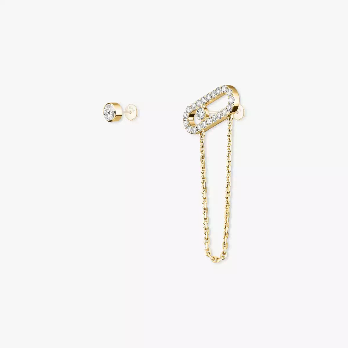 [Loco jewelrys]Move Uno Diamond Earrings