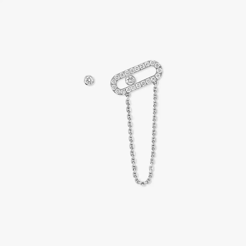 [Loco jewelrys]Move Uno Diamond Earrings