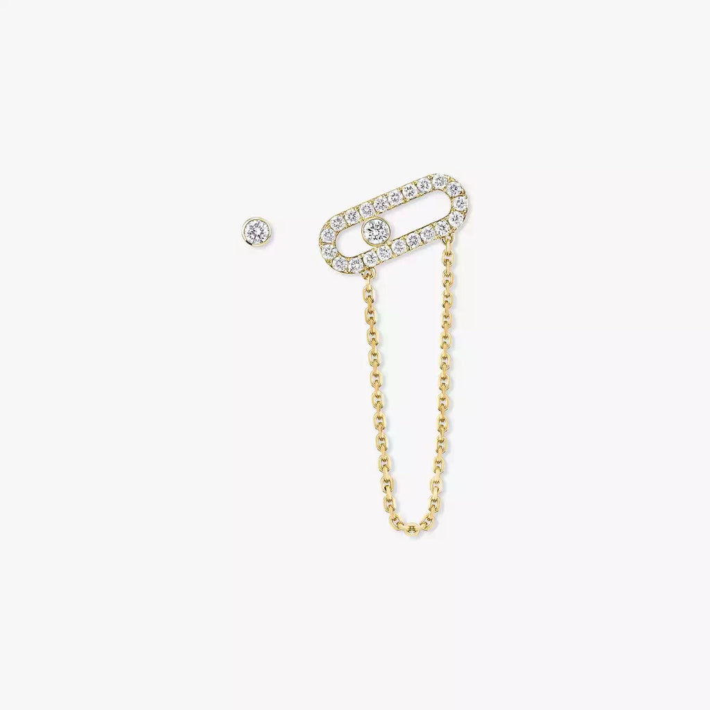 [Loco jewelrys]Move Uno Diamond Earrings